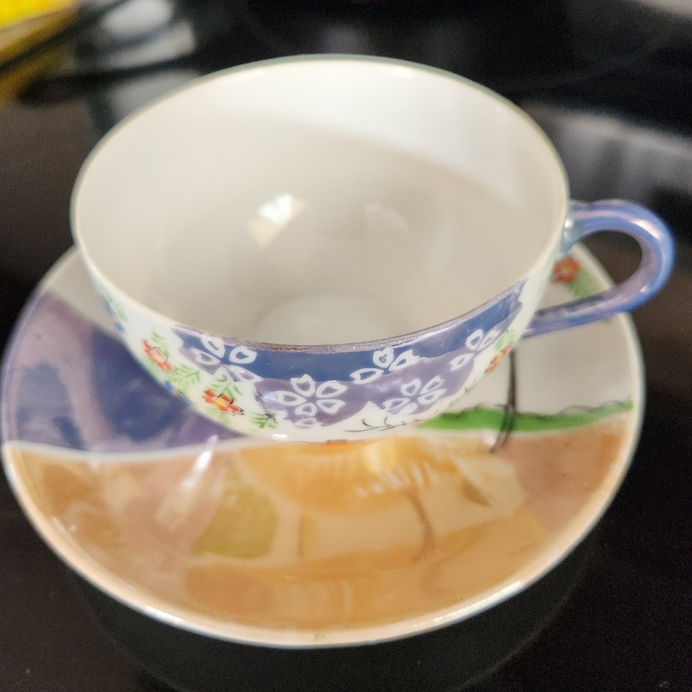 Japan Cup & Saucer - Vintage - Excellent Cond.